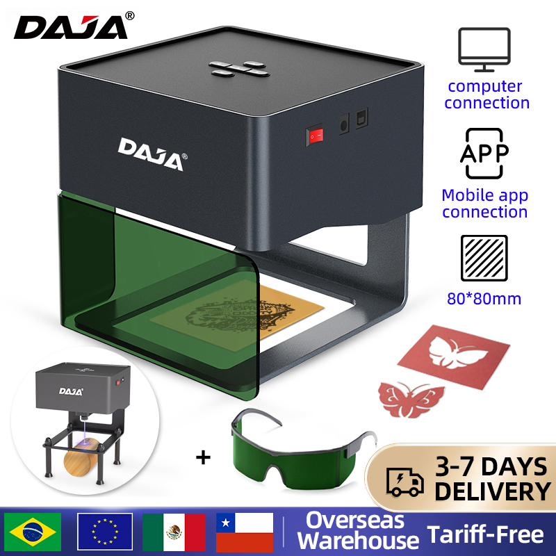DAJA Mini Di Động Laser Khắc T - đánh giá và giá Laser Marking Machine